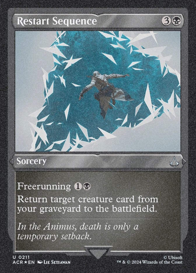 Restart Sequence (ACR) (211) / Foil Etched