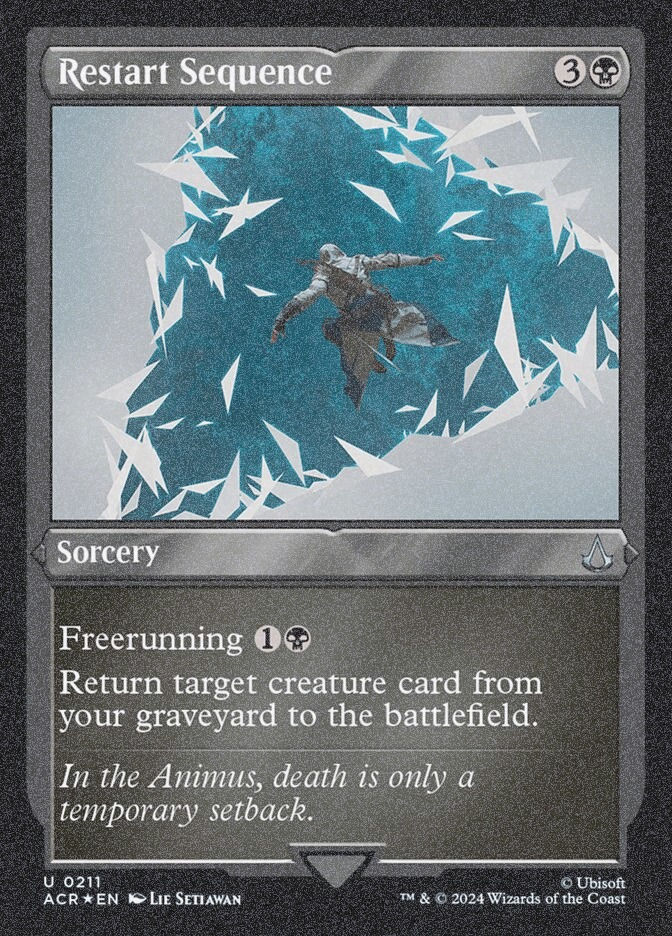 Restart Sequence (ACR) (211) / Foil Etched