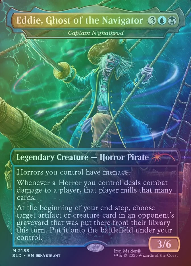 Captain N'ghathrod (SLD) (2183) / Borderless / Foil
