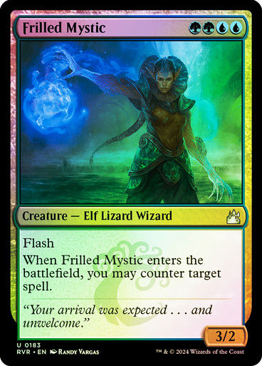 Frilled Mystic (rvr) (183) / Foil