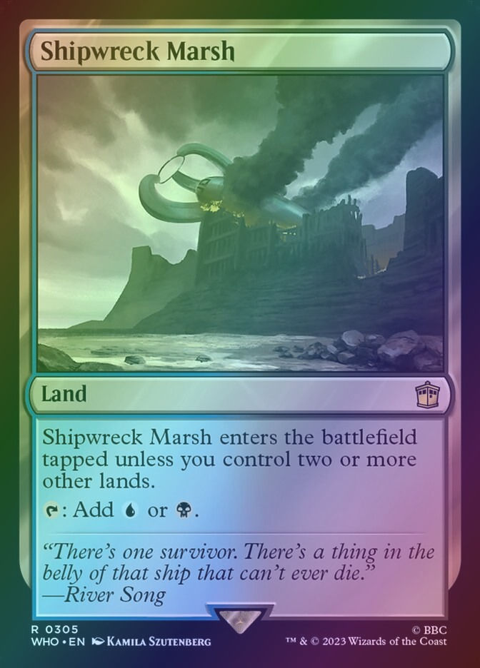 Shipwreck Marsh (WHO) (305) / Foil