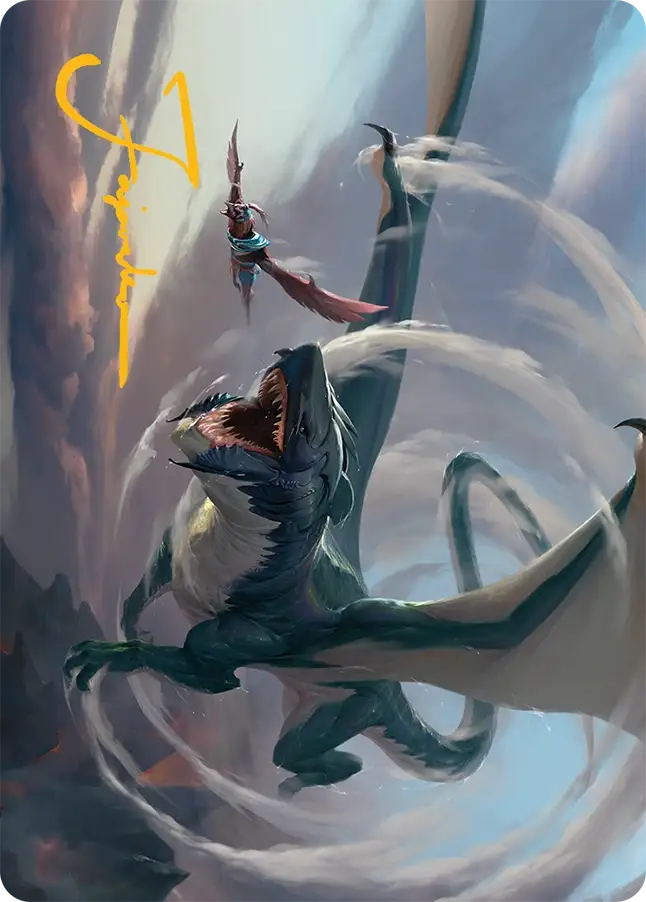 Whirlwing Stormbrood Art Card 27/54 (ATDM)
