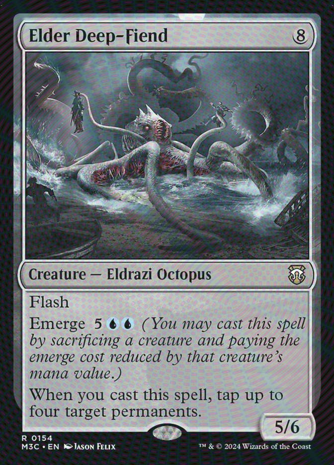 Elder Deep-Fiend (M3C) (154) / Ripple Foil