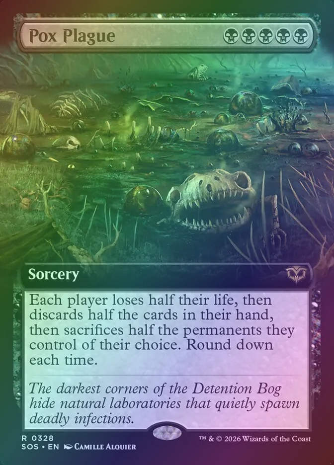 Pox Plague (SOS) (328) / Extended Art / Foil