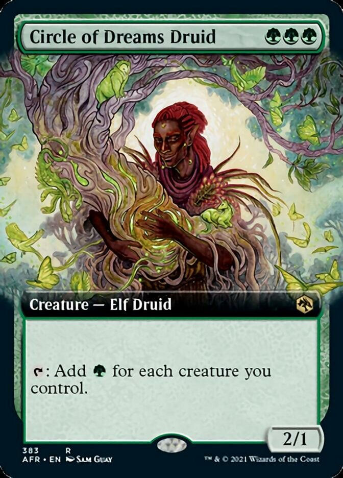 Circle of Dreams Druid (AFR) / Extended Art