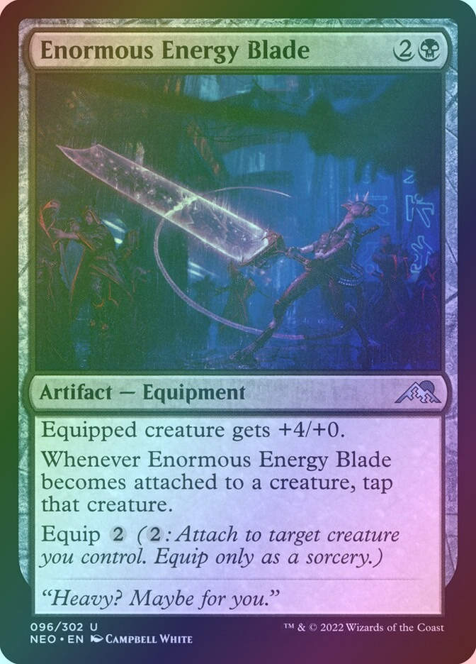 Enormous Energy Blade (NEO) (96) / Foil