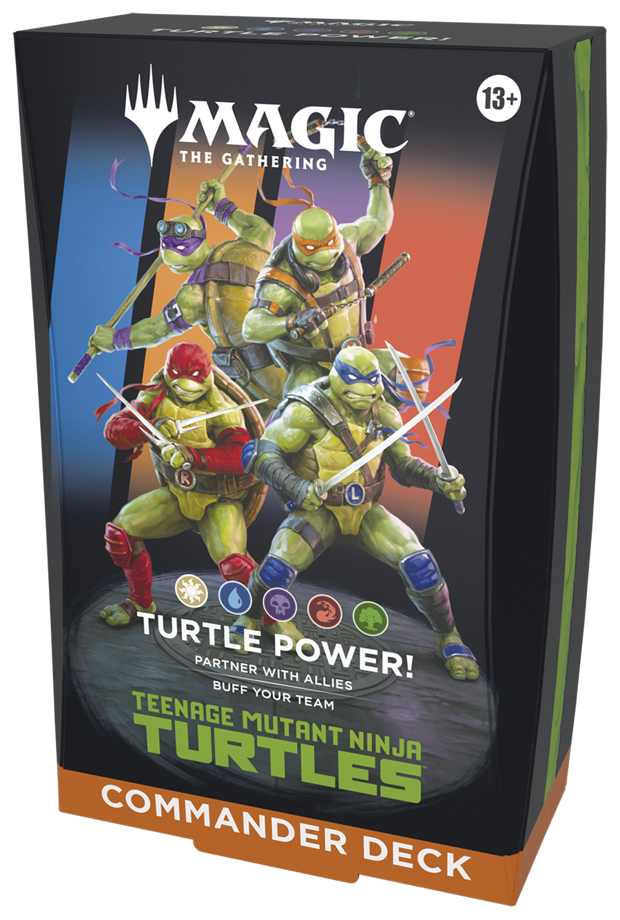 Magic: The Gathering® | Teenage Mutant Ninja Turtles Commander Deck — cara 2 de 2
