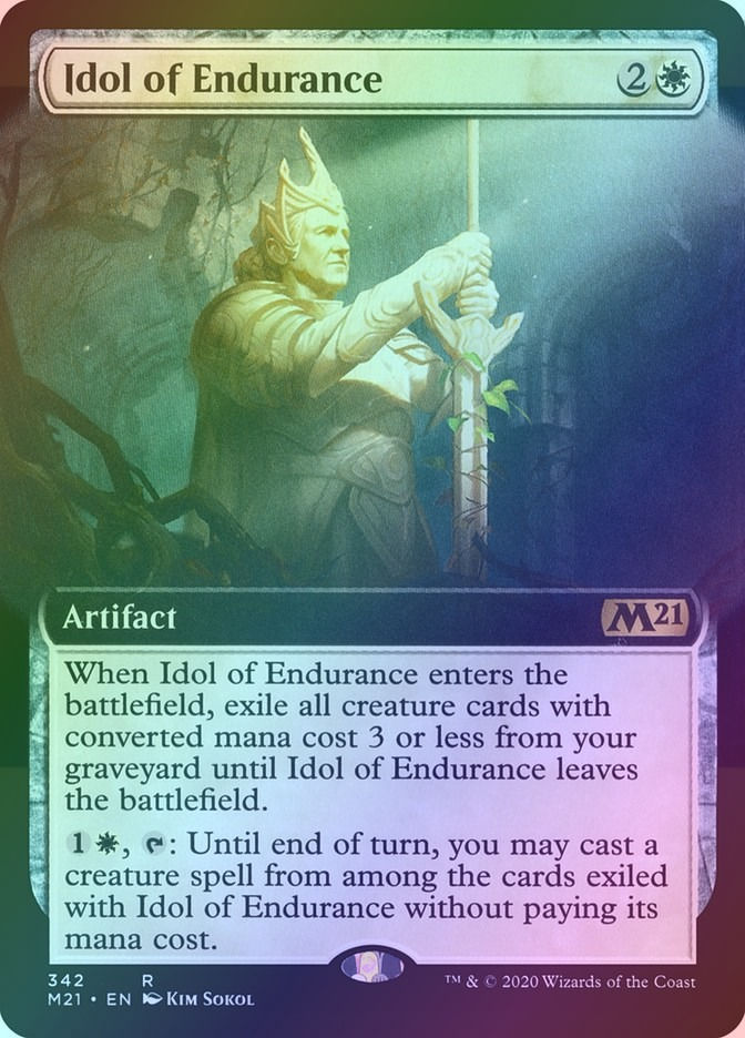 Idol of Endurance (M21) (342) / Extended Art / Foil