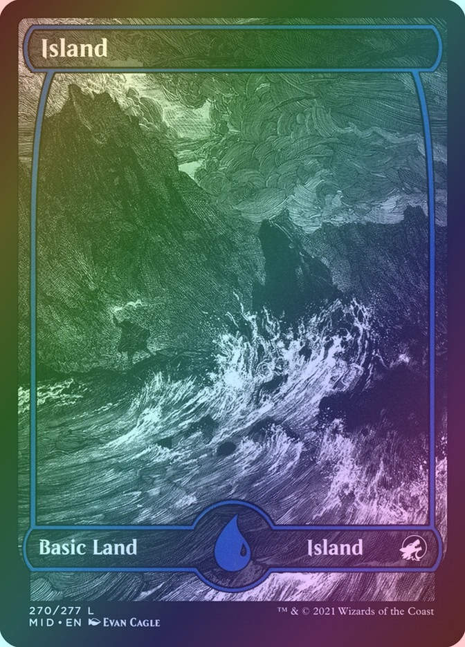 Island (MID) (270) / Showcase / Foil