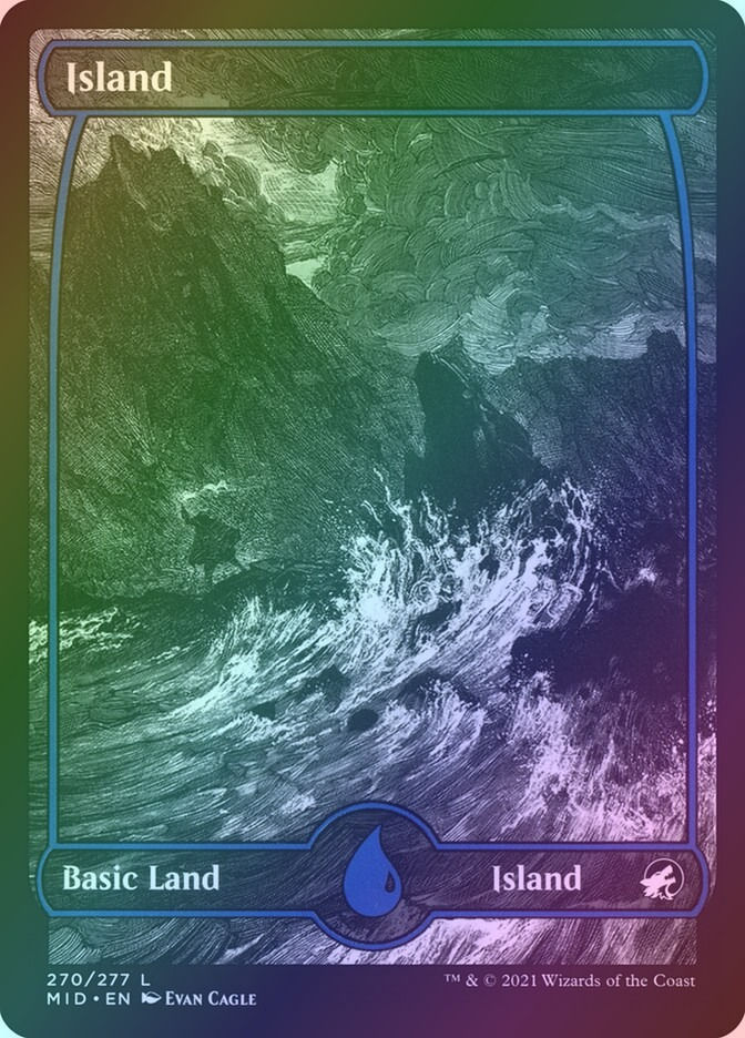 Island (MID) (270) / Showcase / Foil