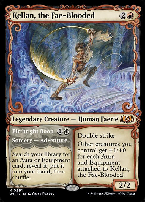 Kellan, the Fae-Blooded // Birthright Boon (woe) / Showcase