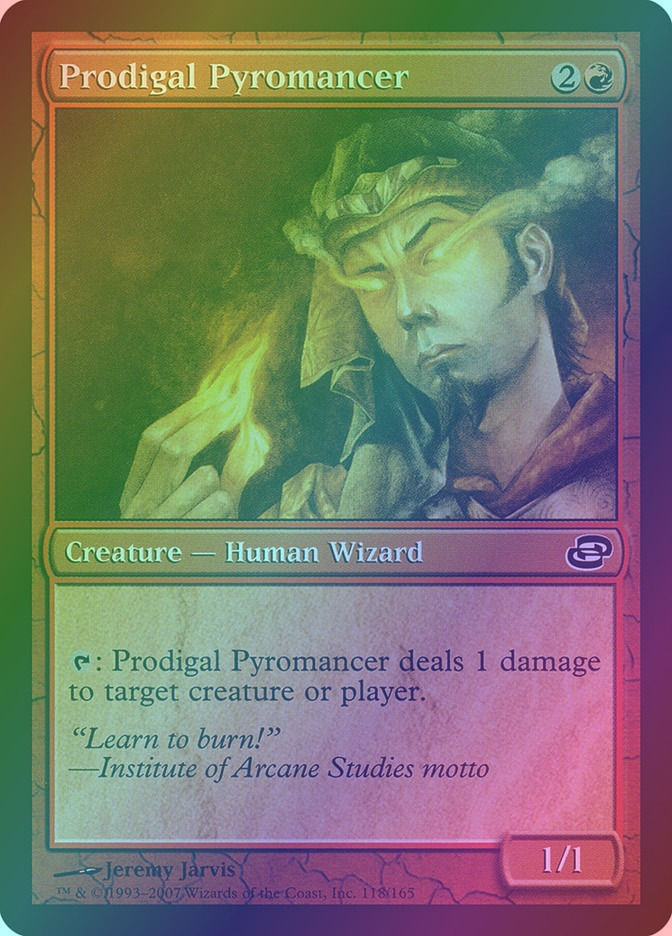Prodigal Pyromancer (PLC) (118) / Foil