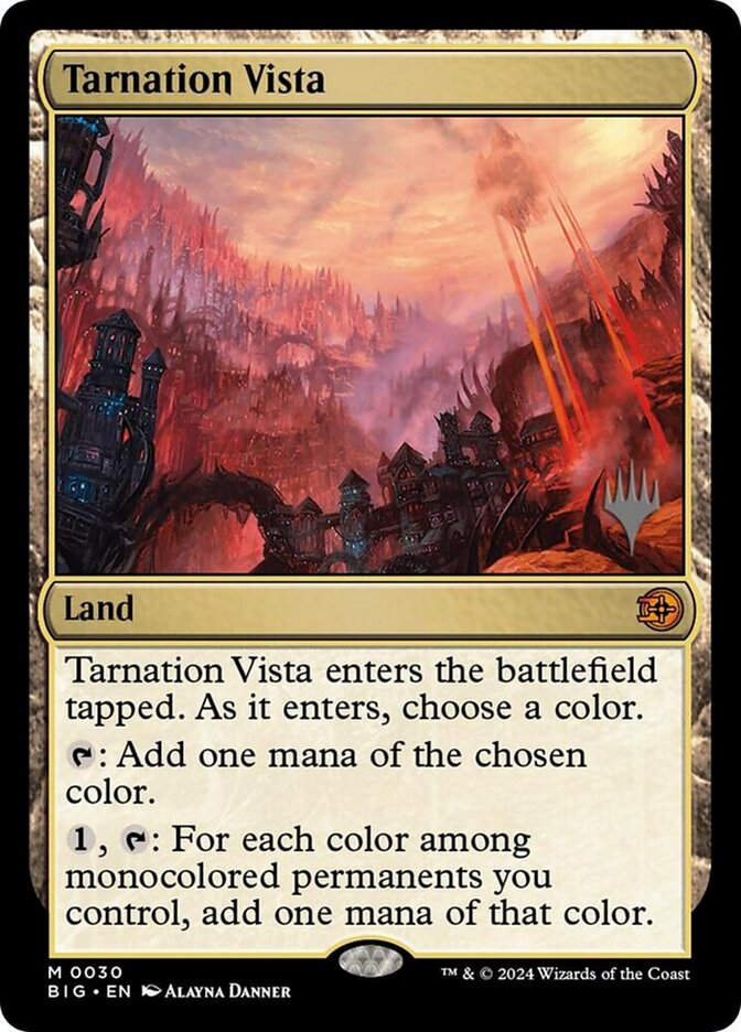 Tarnation Vista (PBIG) (30p)