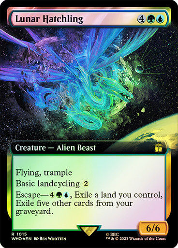 Lunar Hatchling (who) (1015) / Extended Surge Foil
