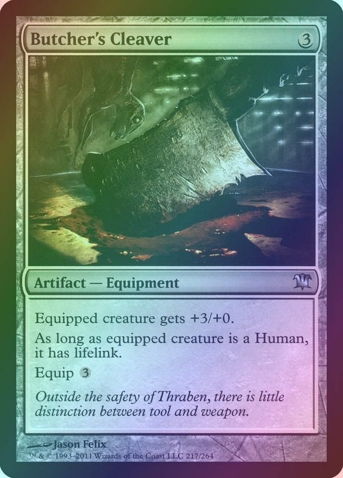 Butcher's Cleaver (ISD) (217) / Foil