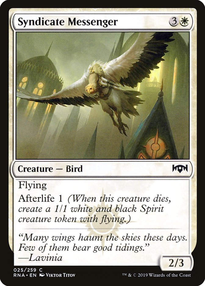 Syndicate Messenger (RNA) (25)