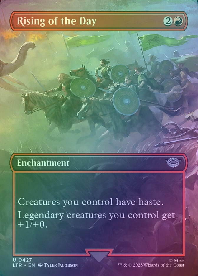 Rising of the Day (LTR) (427) / Borderless / Foil