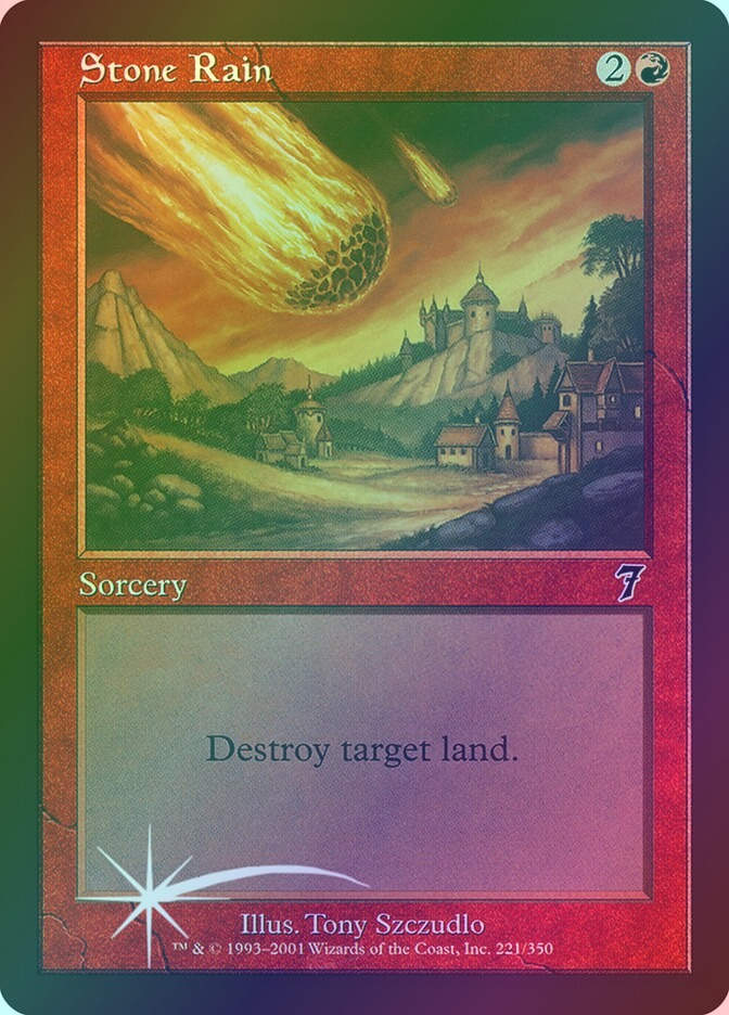 Stone Rain (7ED) (221★) / Foil