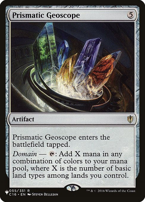 Prismatic Geoscope (PLST) (C16-55)