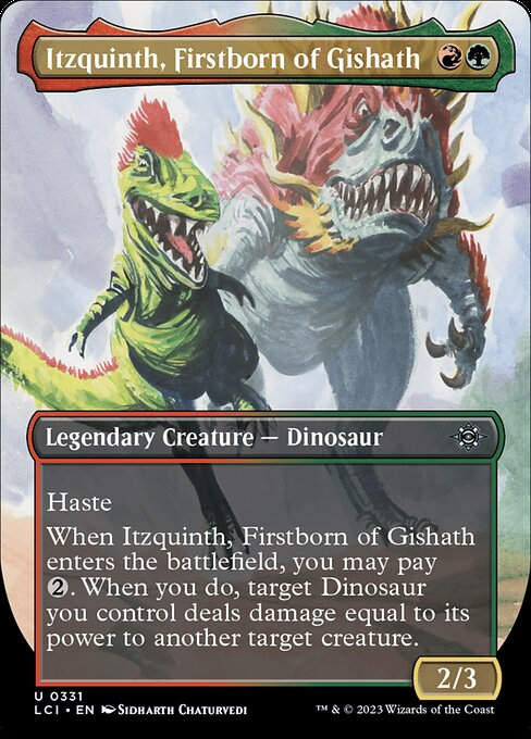 Itzquinth, Firstborn of Gishath (lci) / Borderless