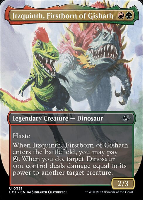 Itzquinth, Firstborn of Gishath (lci) / Borderless