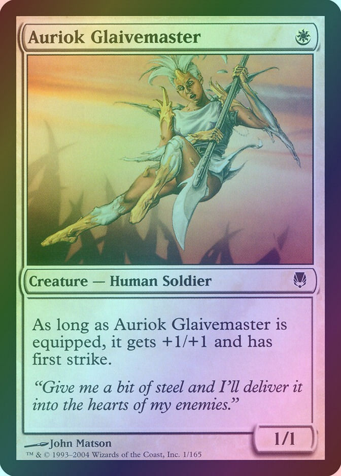 Auriok Glaivemaster (DST) (1) / Foil