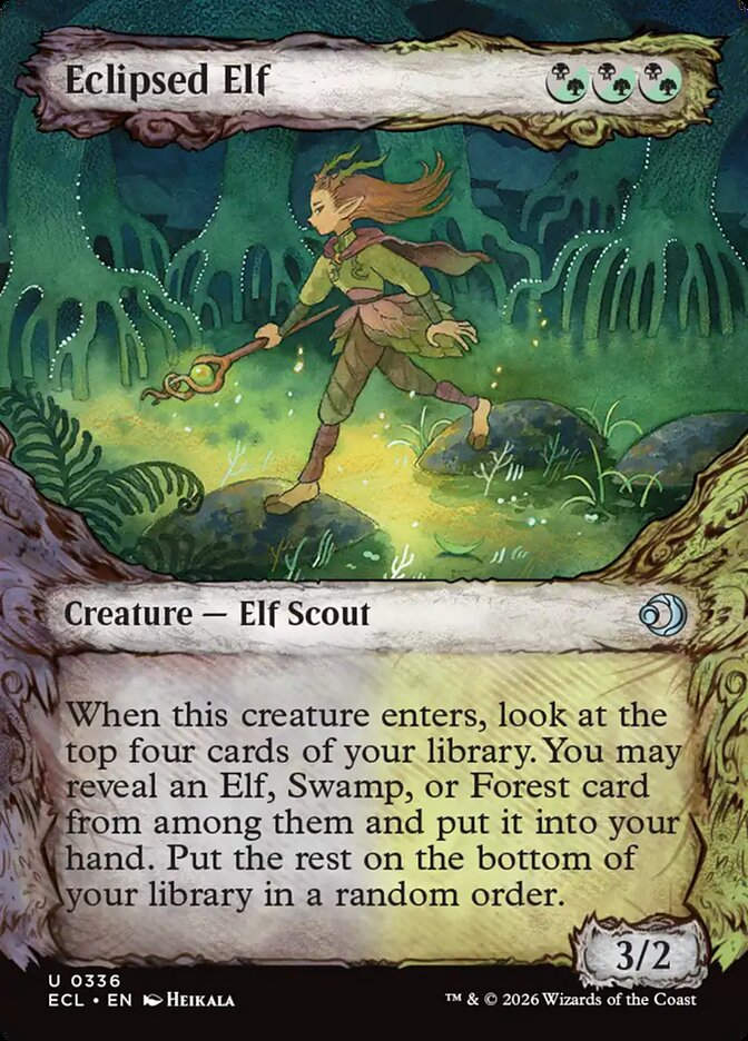 Eclipsed Elf (ECL) (336) / Showcase