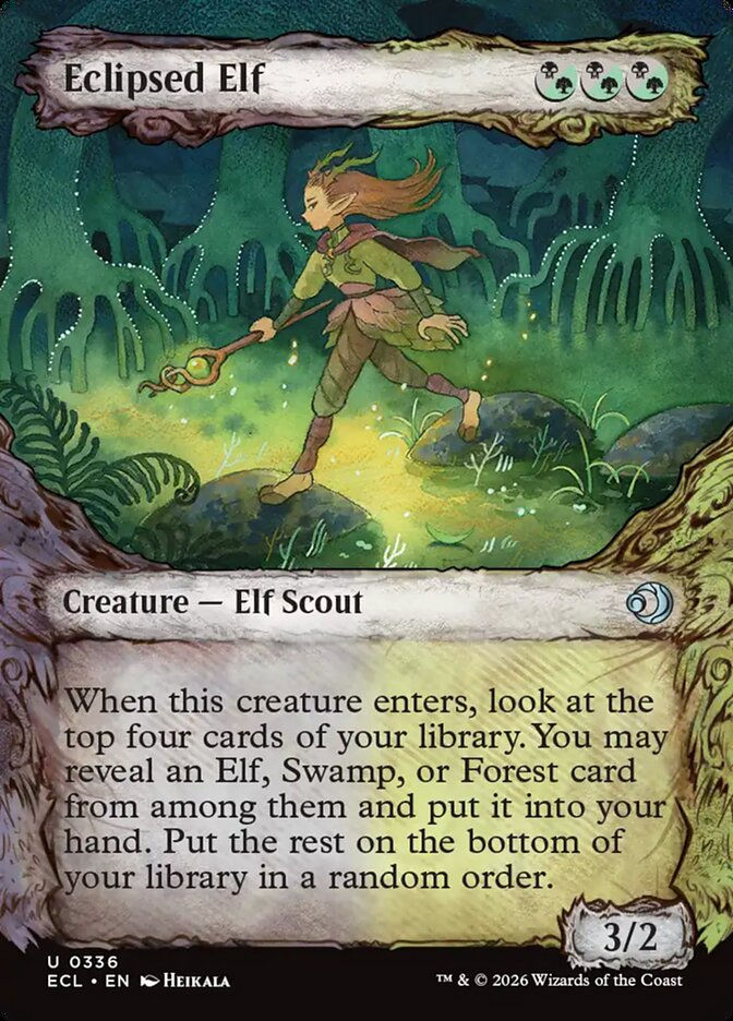 Eclipsed Elf (ECL) (336) / Showcase