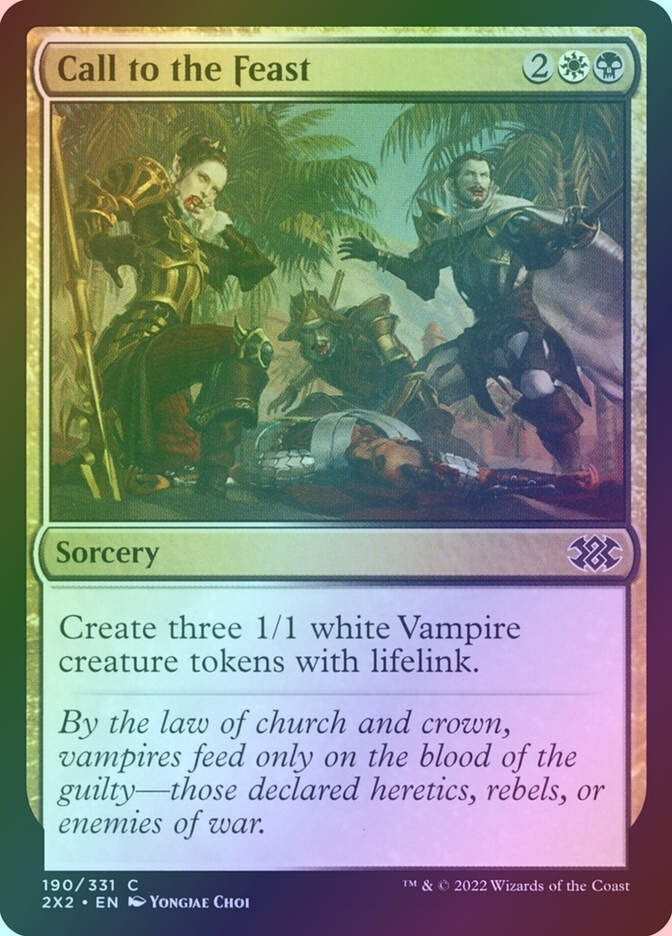 Call to the Feast (2X2) (190) / Foil