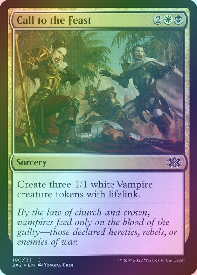 Call to the Feast (2X2) (190) / Foil