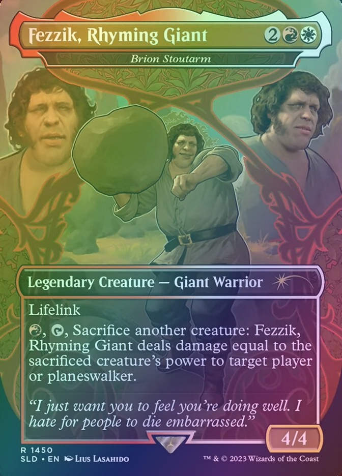 Brion Stoutarm (SLD) (1450) / Borderless / Foil