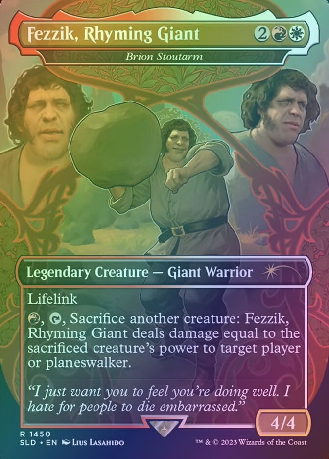 Brion Stoutarm (SLD) (1450) / Borderless / Foil