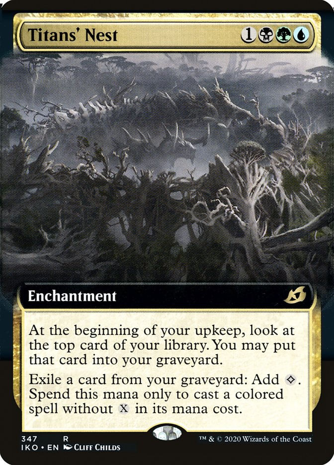 Titans' Nest (IKO) (347) / Extended Art
