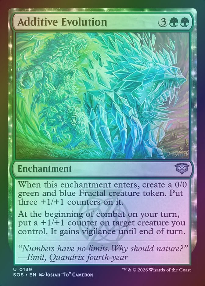 Additive Evolution (SOS) (139) / Foil