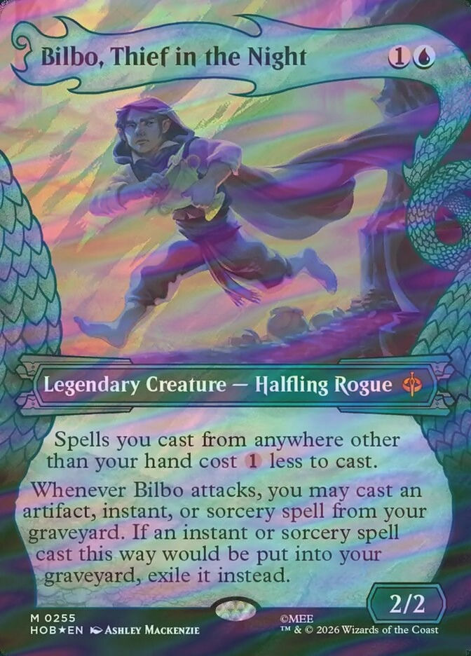 Bilbo, Thief in the Night (HOB) (255) / Surge Foil