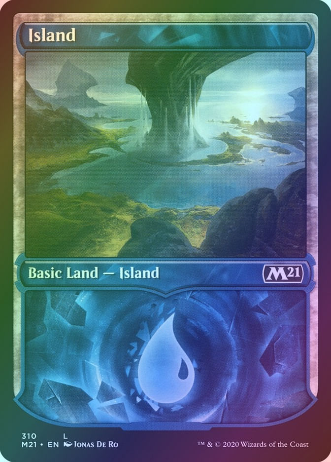 Island (M21) (310) / Showcase / Foil