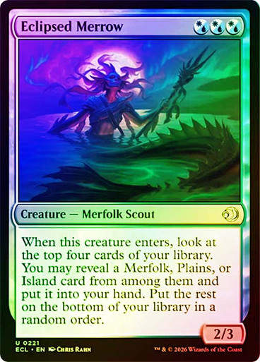 Eclipsed Merrow (ECL) (221) / Foil