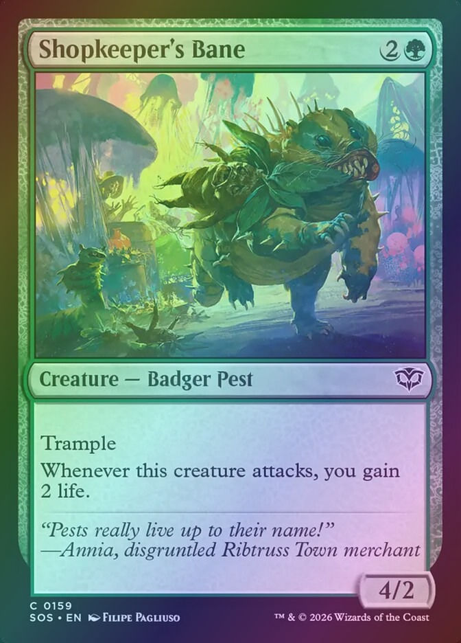 Shopkeeper's Bane (SOS) (159) / Foil
