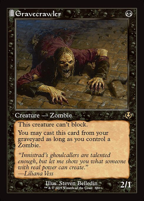 Gravecrawler (INR) (380) / Retro Frame