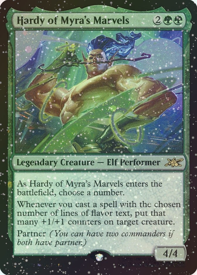 Hardy of Myra's Marvels (UNF) (427) / Galaxy Foil