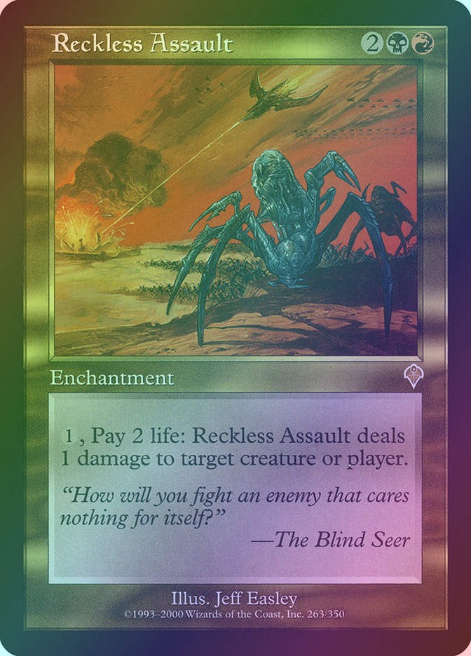 Reckless Assault (INV) (263) / Foil