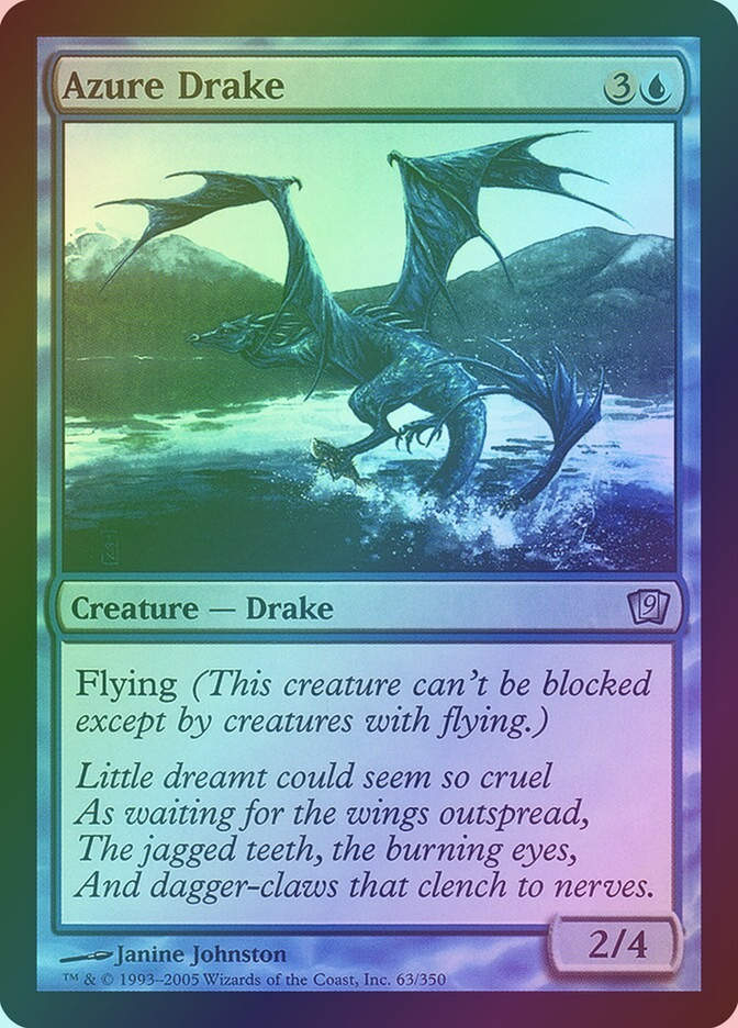 Azure Drake (9ED) (63★) / Foil
