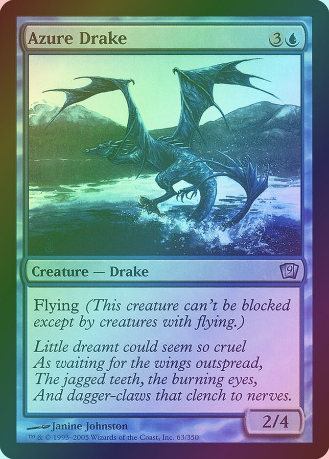 Azure Drake (9ED) (63★) / Foil