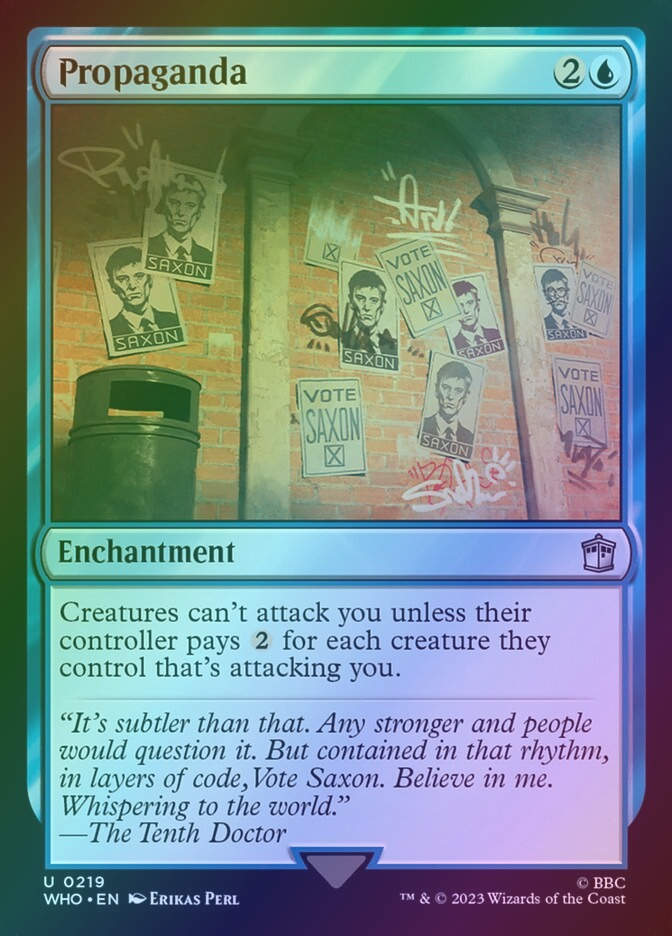 Propaganda (WHO) (219) / Foil