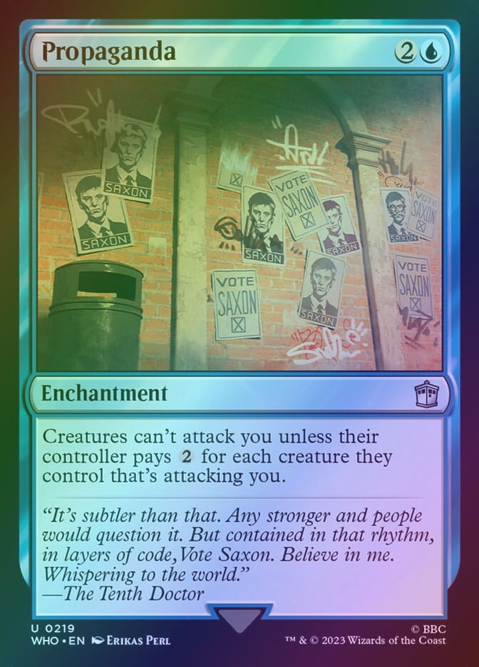 Propaganda (WHO) (219) / Foil