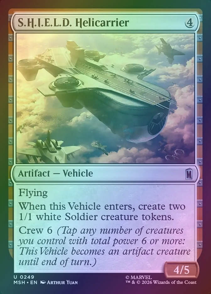 S.H.I.E.L.D. Helicarrier (MSH) (249) / Foil