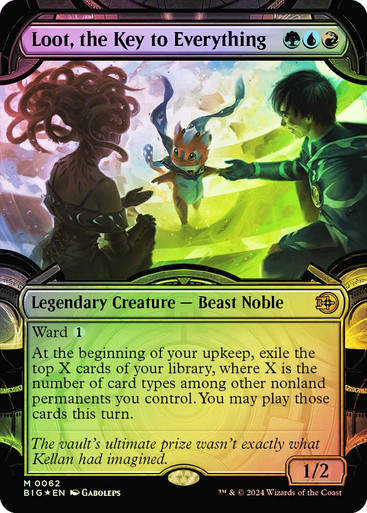 Loot, the Key to Everything (BIG) (62) / Showcase / Foil