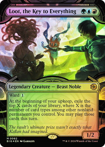 Loot, the Key to Everything (BIG) (62) / Showcase / Foil