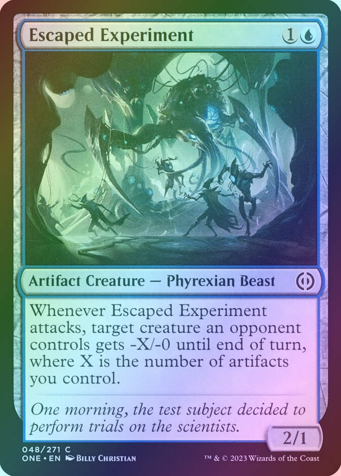 Escaped Experiment (ONE) (48) / Foil