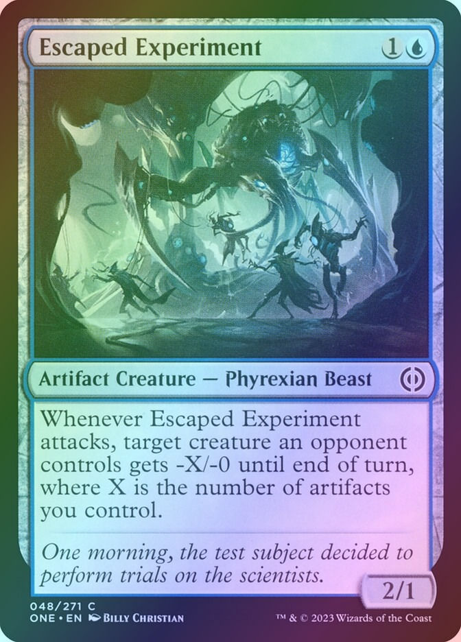 Escaped Experiment (ONE) (48) / Foil